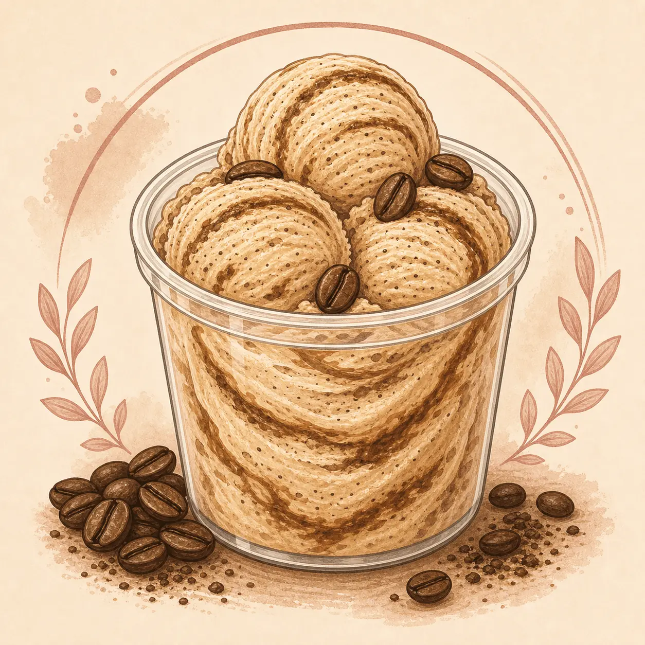 Kaffeeeis Rezeptbild